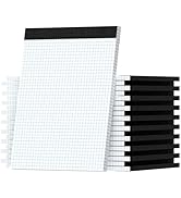 Ciphyfee Graph Paper 8.5 X 11, 20 Pack, 4x4 Quad Ruled, Grid Paper Pad 8-1/2" X 11.75", Grid Pad ...