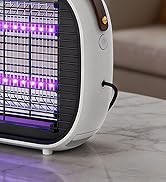 Buzbug LED Bug Zapper Indoor, 50000 H Long-Lasting LED, Energy Saving & Dual Band Attraction, Hig...