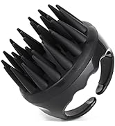 Hair Shampoo Brush with Extra Long Silicone Bristles, Scalp Brush Scalp Massager for Dandruff Rem...