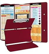 Nursing Clipboard Foldable Nurse Clipboard: Folding Clipboards with Nursing Edition Cheat Sheets ...