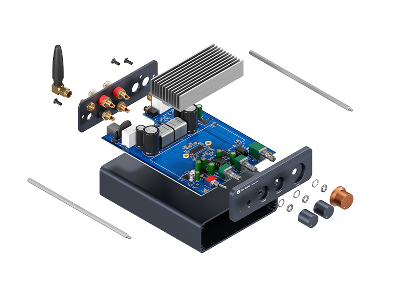 Fosi Audio BT20A Pro 300W x2 TPA3255 Bluetooth 5.0 Home Audio Stereo 2 Channel Amplifier