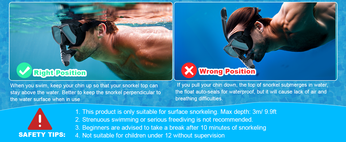 safe snorkeling