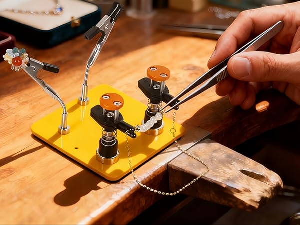 clamps holder for jewelry making