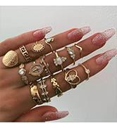 vintage knuckle rings set