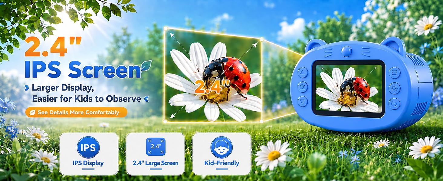 2.4'' IPS Screen