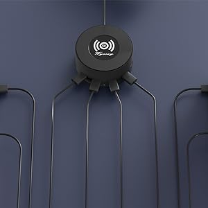 6-Port USB Charger Desktop Charging Station