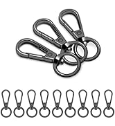 1/2 Inch Lobster Claw Clasp Swivel Snap Hook for Purse, 12 Pack Metal Swivel Lobster Clasps Purse...
