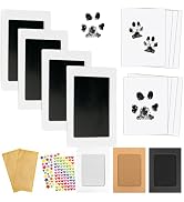 Inkless Paw Print Kit for Dogs, Dog Paw Print Kit, Dog Nose Print Kit, Clean Touch Ink Pads and I...