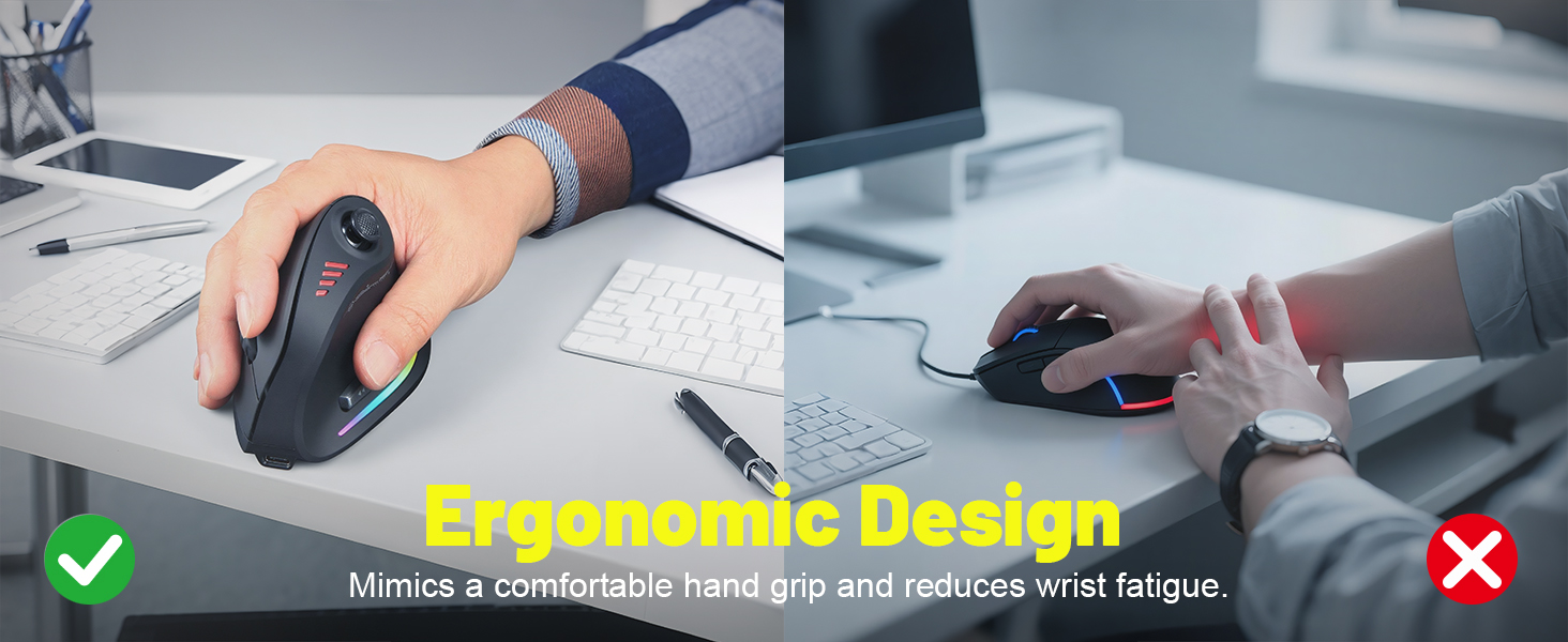 mouse for carpal tunnel