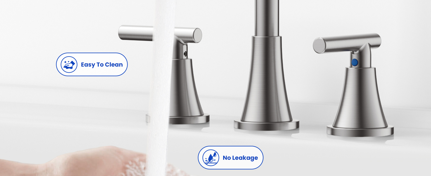 Bathroom Sink Faucet Bathroom Faucets for Sink 3 Hole Faucet for Bathroom Sink Vanity RV