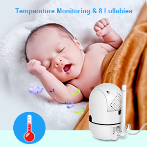 Temp Alert &amp; 8 Peaceful Lullabies
