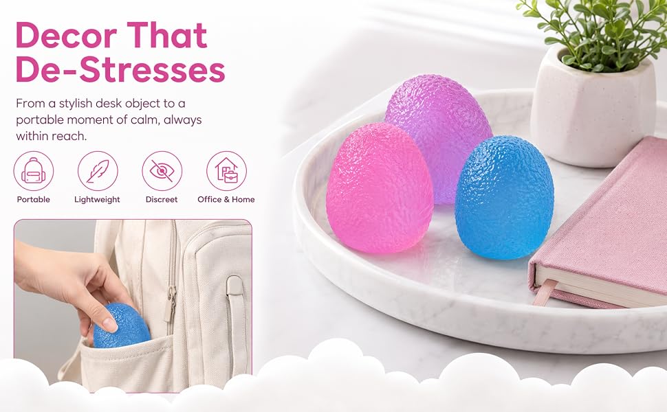 Super Squishy Ball Ice Cube Stress for Adults