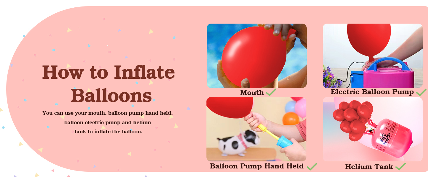 12inch black red gold balloons
