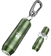Acoszero EDC Mini Flashlights High Lumens LED Pocket Keychain Magnetic Activation Flashlight Type...