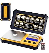 GRAM PRES Digital Pocket Gram Scale 300g x 0.01g Accuracy, Small High Precision Portable Scale Di...