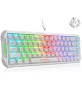 DarkBeacon Flux 68 HE Mechanical Gaming Keyboard Rapid Trigger with Adjustable Actuation 0.01-3.5...