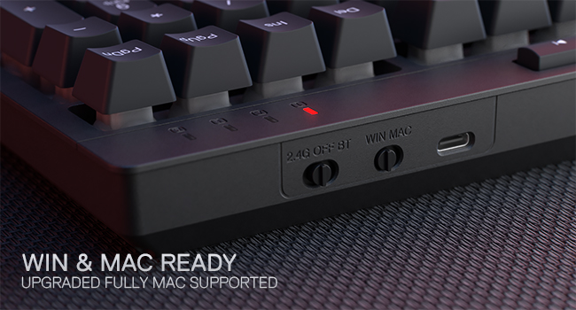 Redragon S142 combo Win Mac support for hybrid work enables easy platform switching