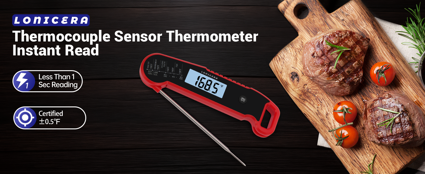 Thermocouple Meat Thermometer