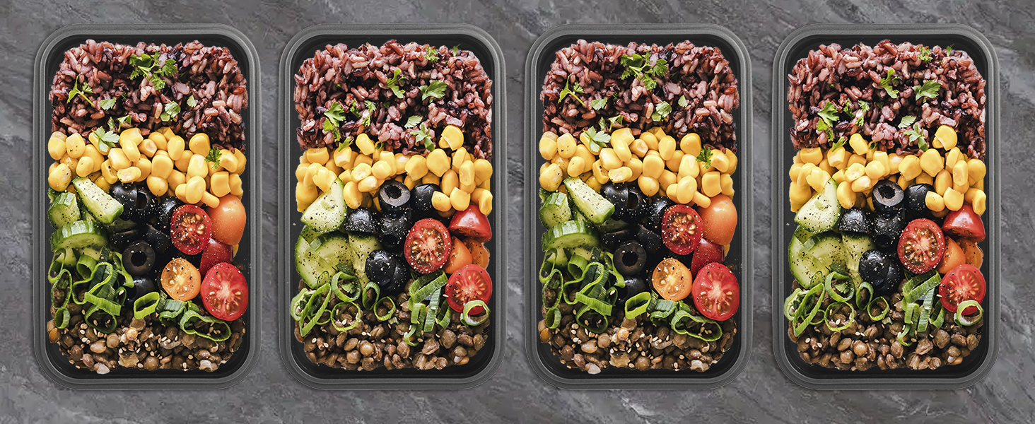 collapsible meal prep containers