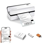 Rongta Bluetooth Thermal Shipping Label Printer for Business, Wireless 4x6 Label Printer for Ship...