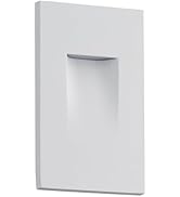 East Grove Home Builder Essentials Indoor or Outdoor 120V Input LED Step or Patio Deck Light Vert...