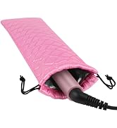 AMIJEAL Heat Resistant Hair Tools Storage Bag Portable Travel Drawstring Organizer Cover Pouch fo...