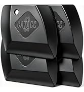 G.CATACC 4-Pack Pan Scraper, Non Scratch Plastic Dish Scrapers | Heatproof, 4 Corner Shapes, Clea...