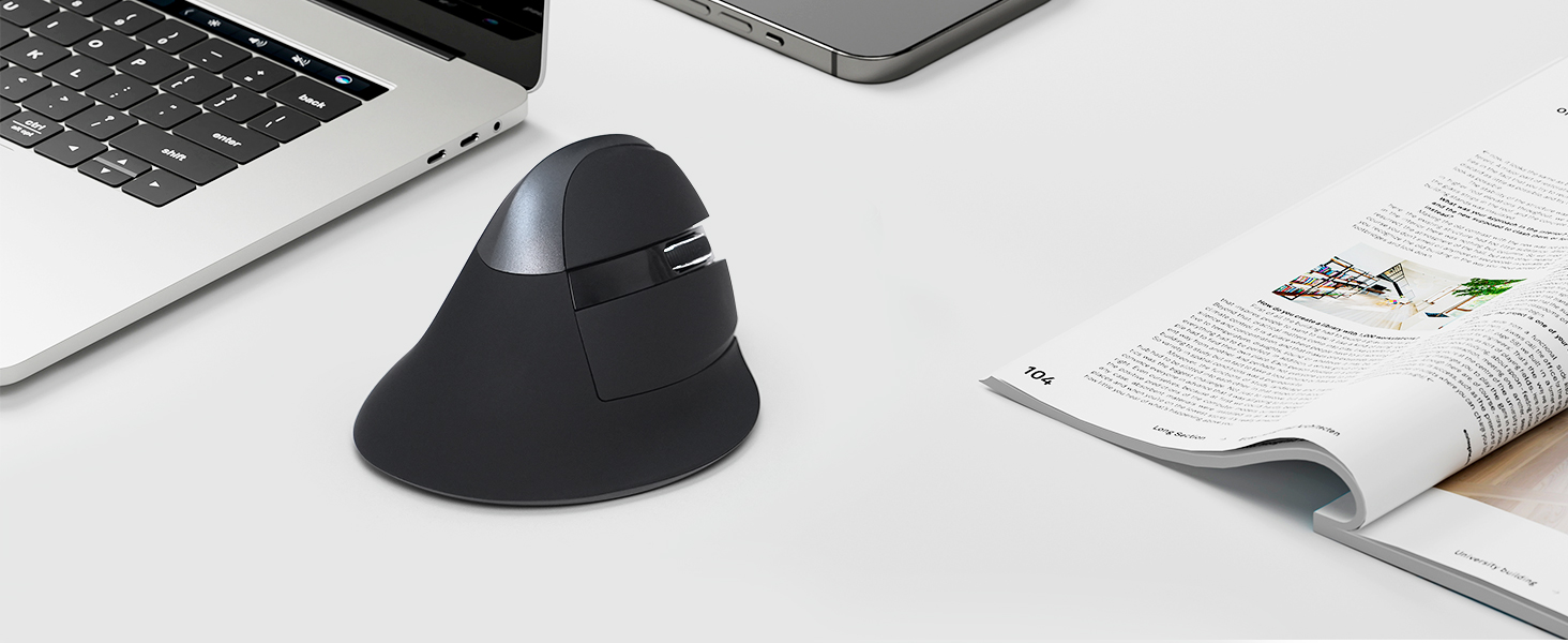 Ergonomic vertical mouse
