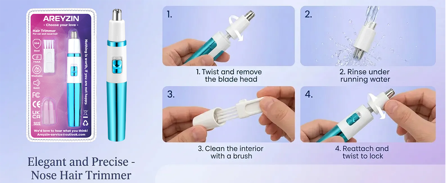 Nose Hiar Trimmer for Women