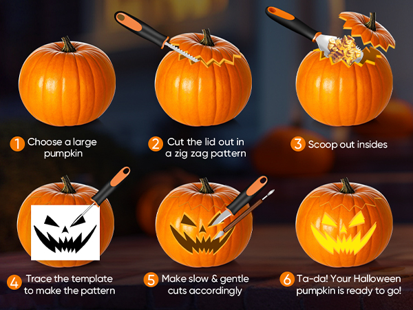 pumpkin carving kit for family