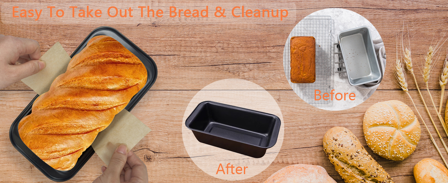 loaf pan parchment liners