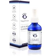 Lid and Lash Cleanser – 2oz Bottle – Pure Hypochlorous Acid Spray for Soothing Dry Eye Irritation...