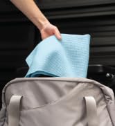 S&T INC. Microfiber Gym Towels, Yoga Towel for Home and Gym Bag, 16 Inch x 27 Inch, 6 Pack