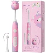 ORDO Squishmallows Electric Toothbrush, Sonic Toothbrushes for Kids, Rechargeable, 3 Brushing Mod...