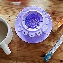Silicone Bristle Cleaners, paint brush cleaner