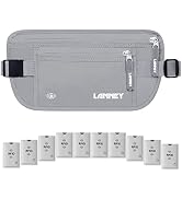 Money Belt for Travel Women and Men Slim Hidden Travel Wallet with RFID Blocking