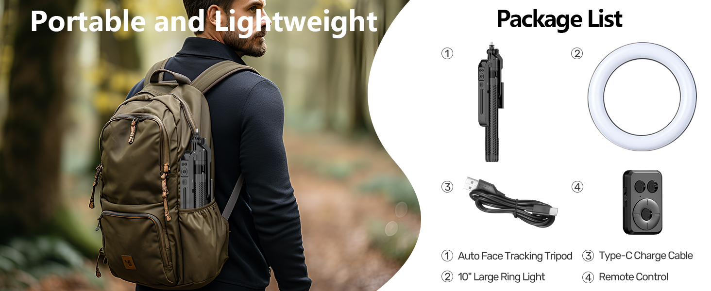 tripod for iphone with light content creator