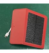 Lid with Solar Panel, Replacement for Bird Feeder G02, Red