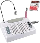 Nail Dust Collector 5 in 1, Professional 30000rpm Electric Nail Drill Machine for Acrylic Nail wi...