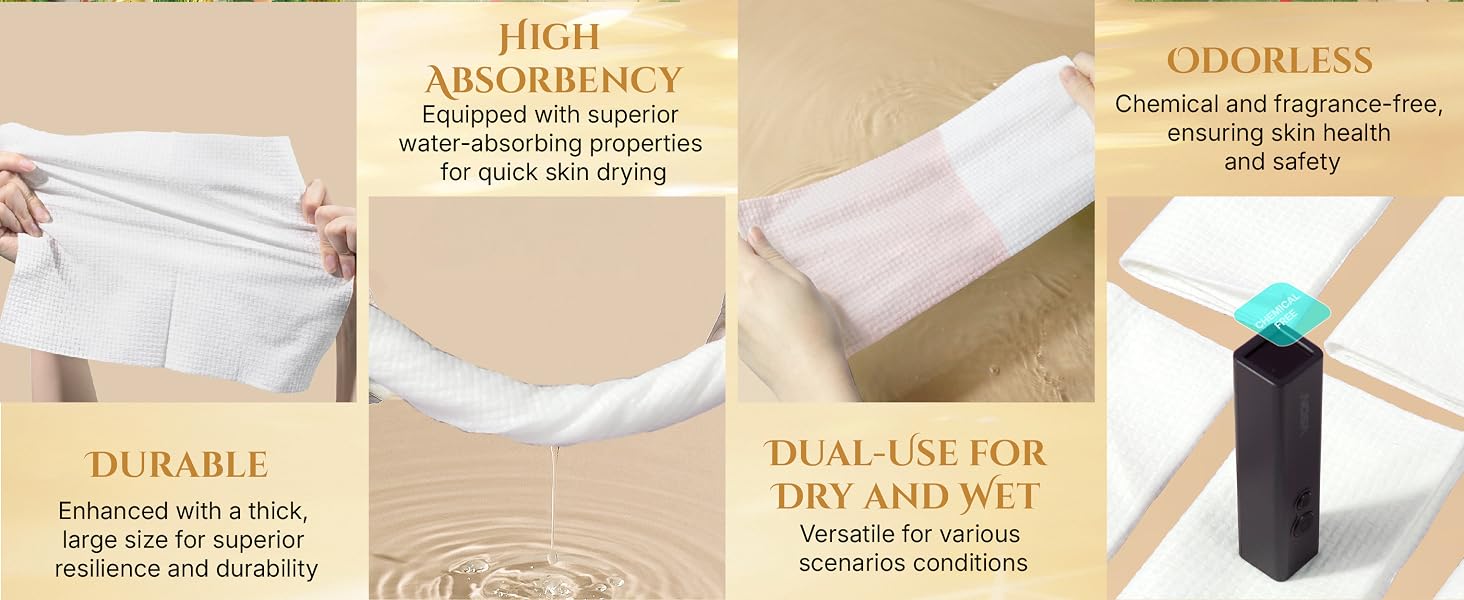 disposable face towel