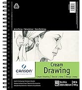 Canson Artist Series Cream Drawing Pad 9