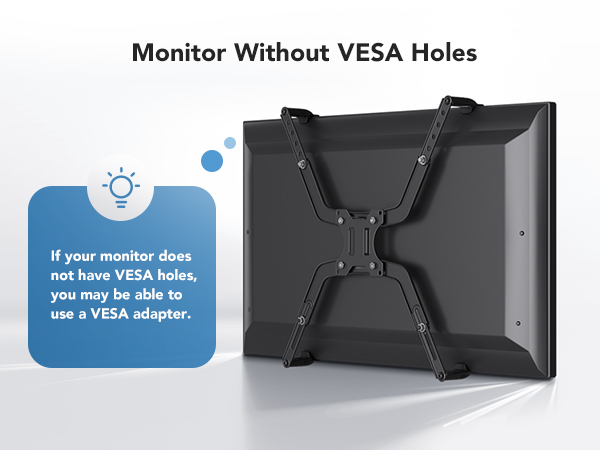 Monitor Without VESA Holes