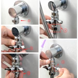Shower installation instructions