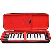 LTGEM Travel Hard Carrying Case for AKAI Professional LPK25 - USB MIDI Keyboard Controller(New Mo...