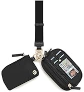 Sunpour Nylon Wallet Wristlet for Women,RFID Wallet Keychain Women,Small Wallets Woman with Wrist...
