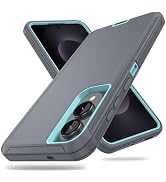 ACAGET Case for Samsung Galaxy S25 Edge 2025 Dual-Layer Shockproof Case, Anti-Fingerprint Matte F...