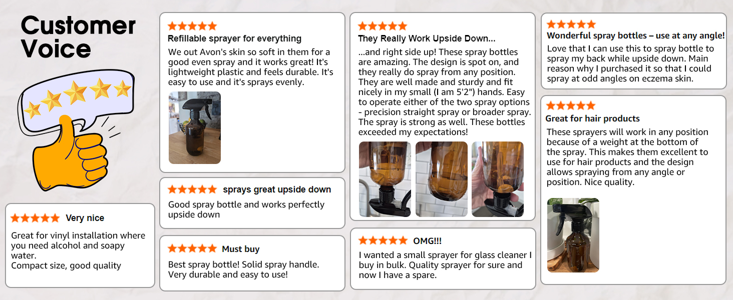 spray bottle
