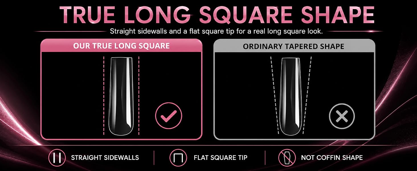 TURE LONG SQUARE SHAPE