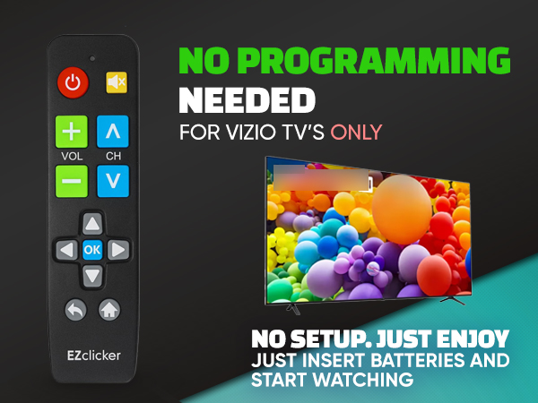 easy to use tv remote