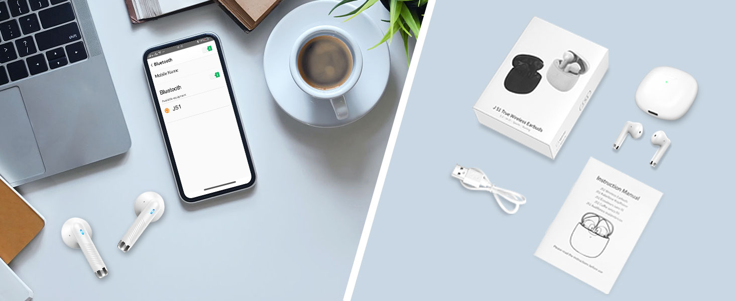 in-Ear Headset for Workout/Home/Office